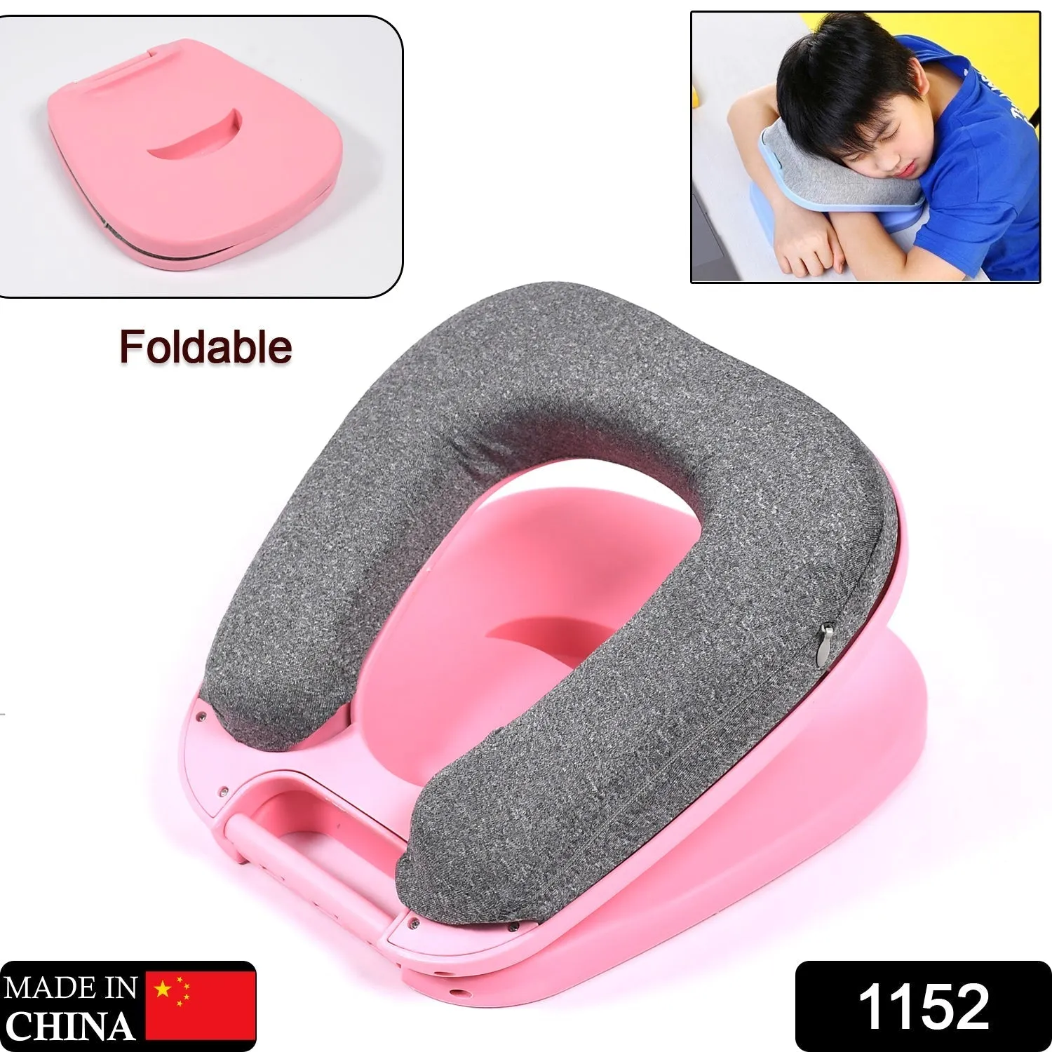 1152 Office Desk Pillow Foldable School Desk Pillow For Office Workers and Home Table