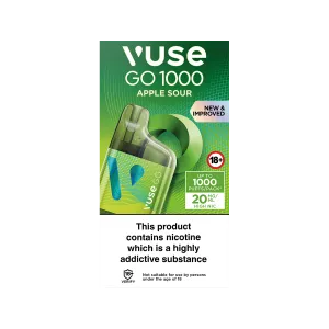 Apple Sour Vuse Go 1000 Box Disposable Vape