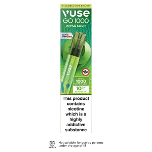 Apple Sour Vuse Go 1000 Disposable Vape