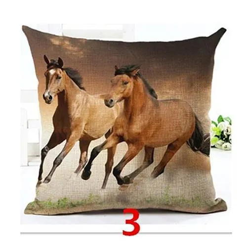 Beautiful pillow cases for horse lovers