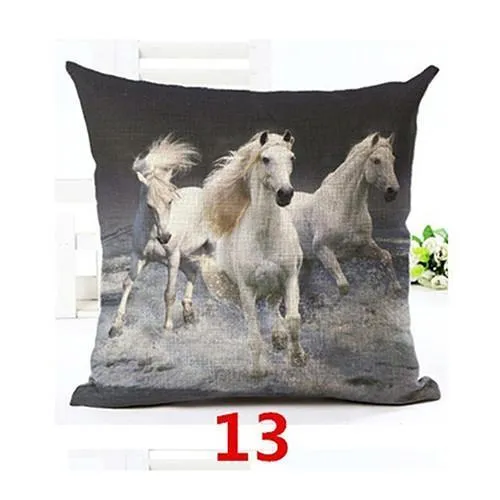 Beautiful pillow cases for horse lovers