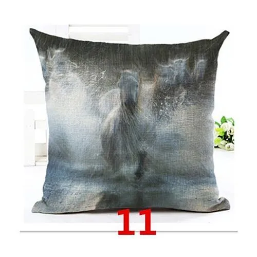 Beautiful pillow cases for horse lovers