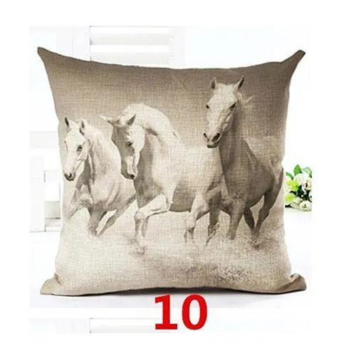 Beautiful pillow cases for horse lovers