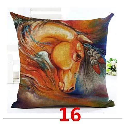 Beautiful pillow cases for horse lovers