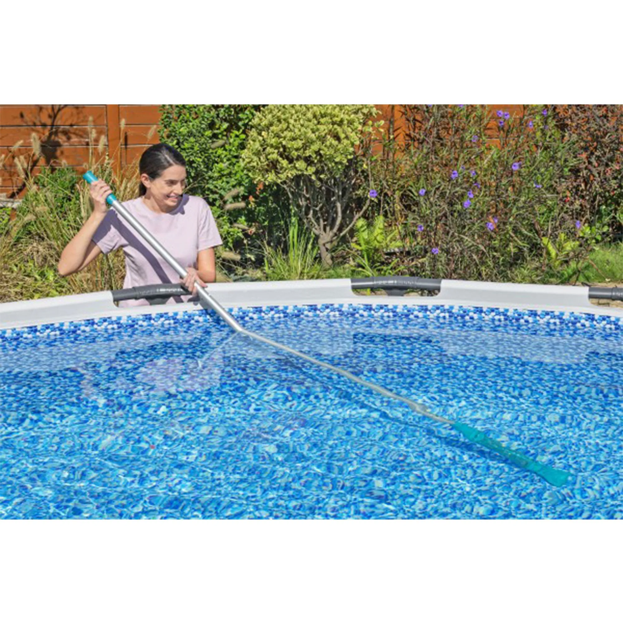 Bestway AquaSurge Swimming Pool Maintenance Accessory Kit with Vacuum & Skimmer