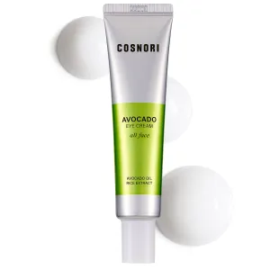 COSNORI Avocado Eye Creams Organic Nourishing Face Anti Wrinkle Depuff Rice Bran Extract