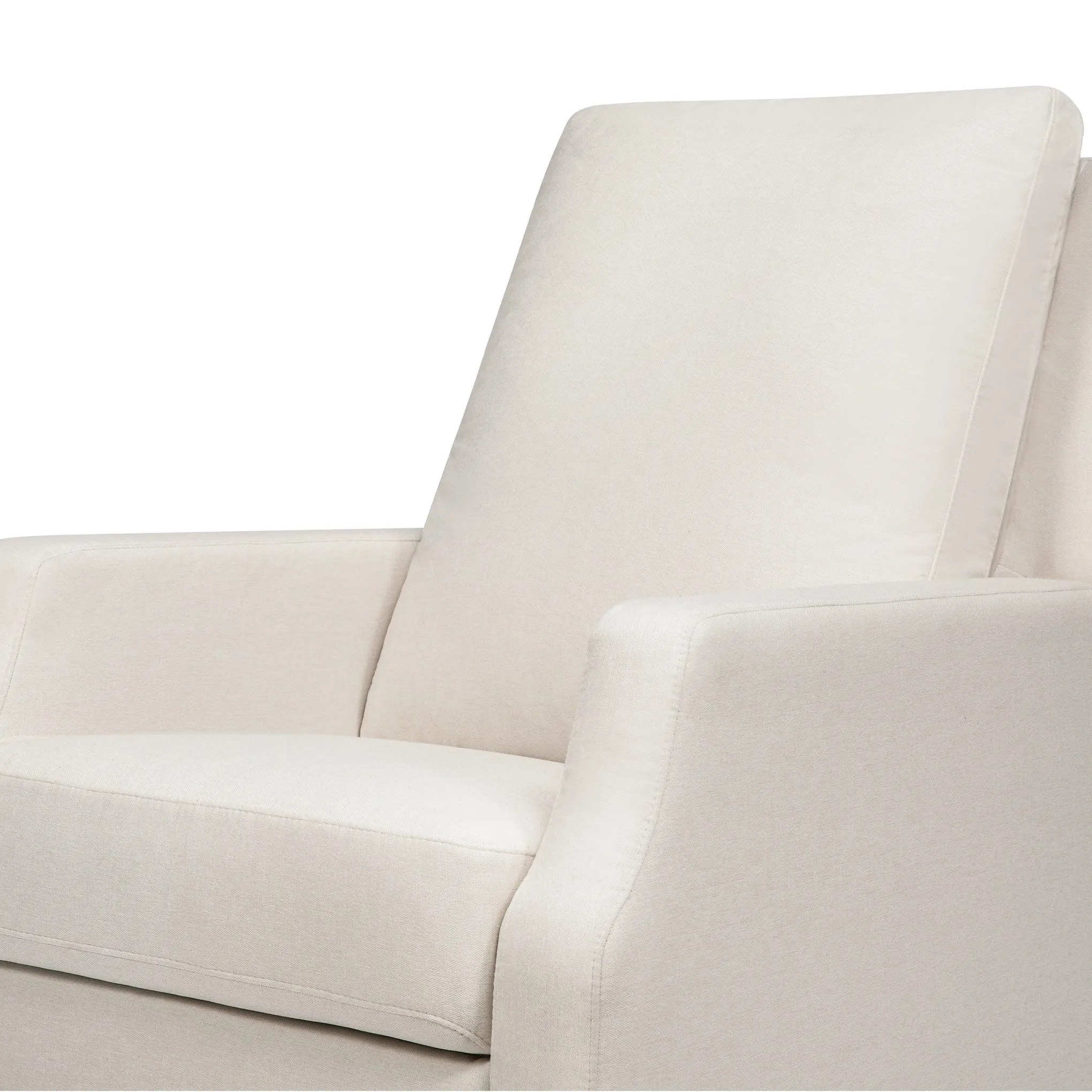 Crewe Recliner   Swivel Glider in Eco-Performance Fabric - Cream