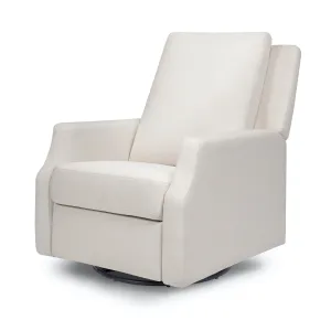 Crewe Recliner   Swivel Glider in Eco-Performance Fabric - Cream