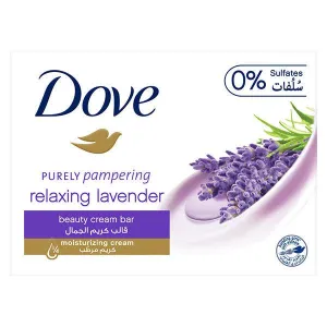 Dove Relaxing Lavender Beauty Bar Soap 106gm Usa