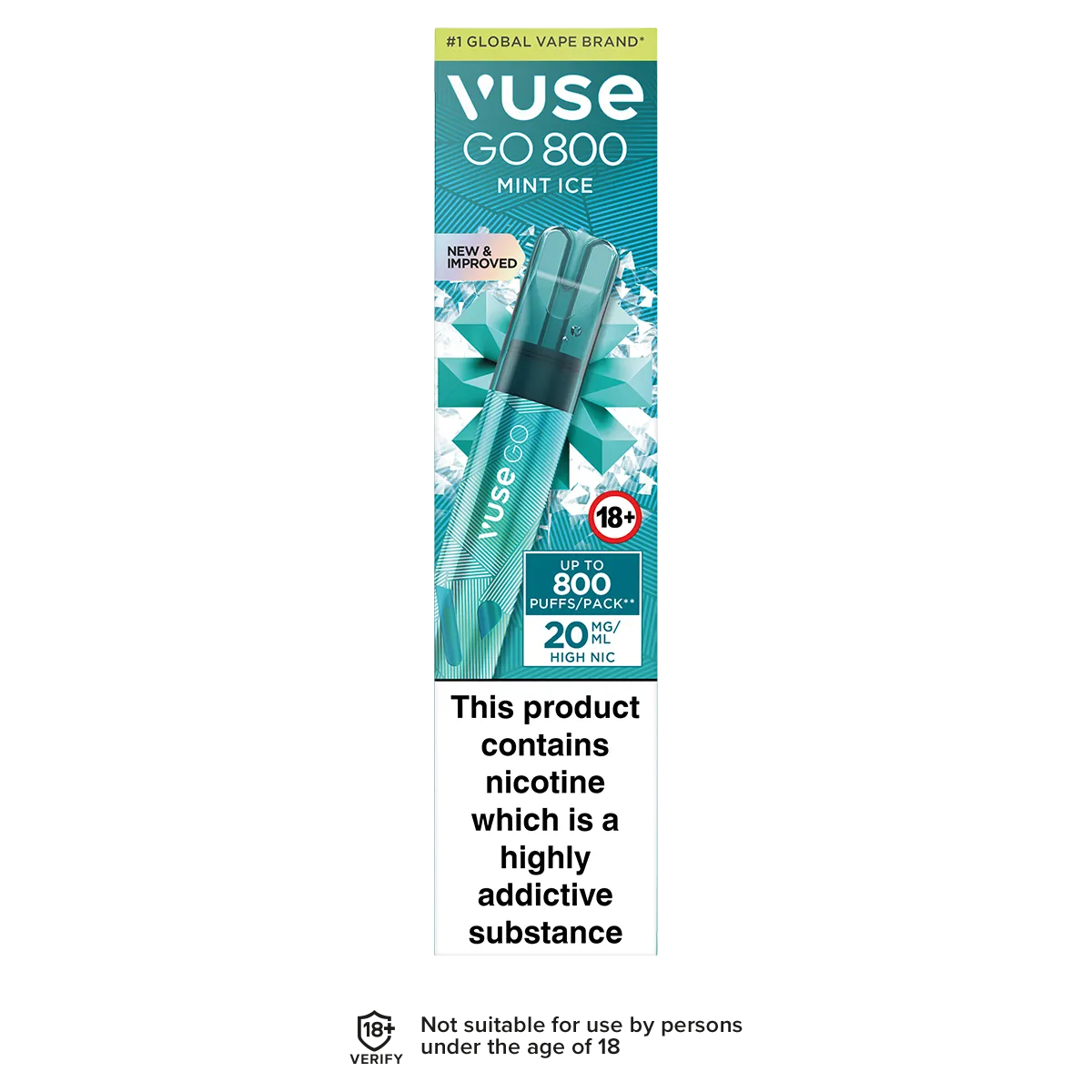 Mint Ice Vuse Go 1000 Disposable Vape