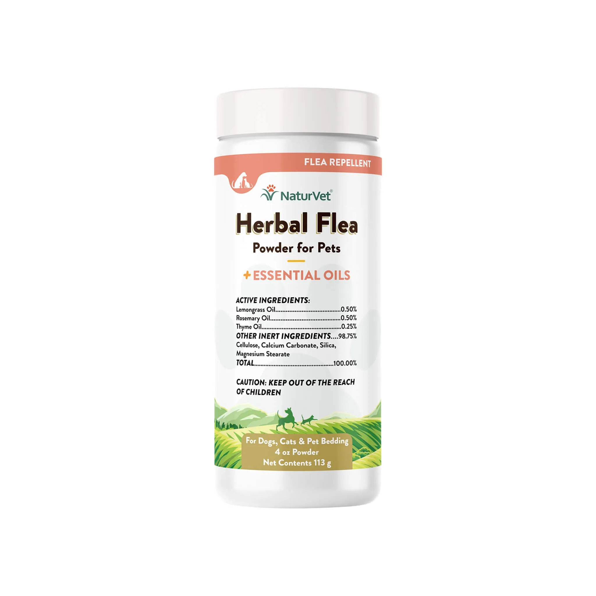 NaturVet Herbal Flea Repel Powder