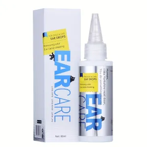 Pet Ear Care Liquid Effective Ear Mite  Wax Solution for Cats and Dogs