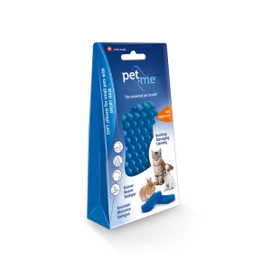 Pet Me Soft Silicone Blue Brush