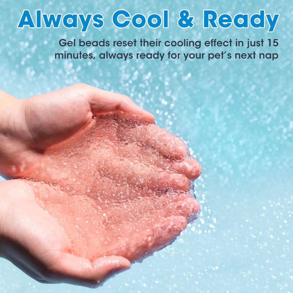 Petzly Pet Cool Gel Mat Dog Cat Bed Non-Toxic Cooling Dog Summer Pad 70x115CM