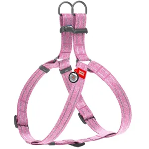 Pink Cotton Dog Harness Eco Friendly Dog Harness for Small Dogs 1722 in S Size