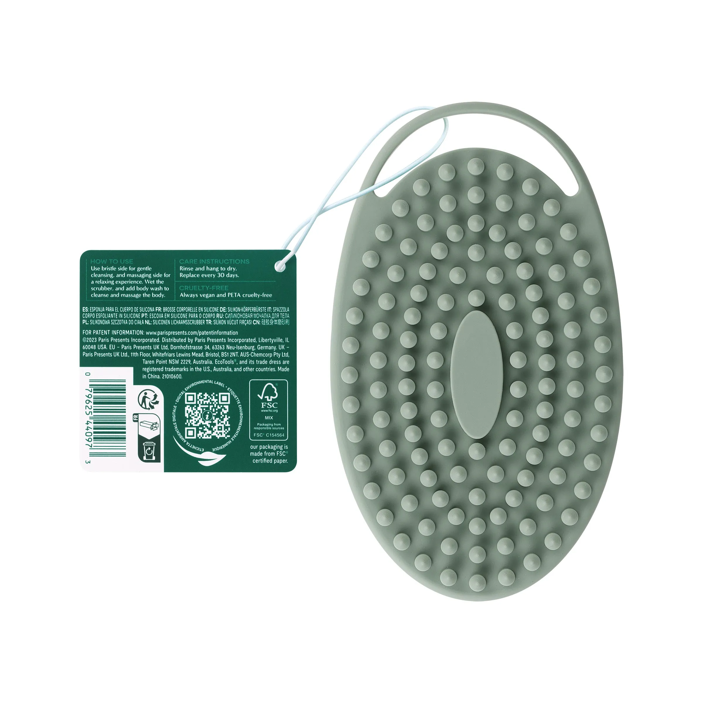 Silicone Body Scrubber