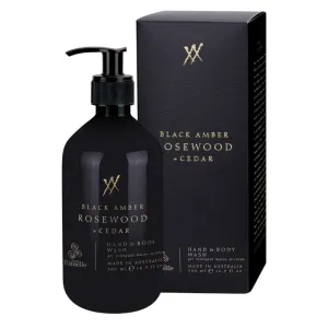 Urban Rituelle Black Amber, Rosewood & Cedar Hand Body Wash