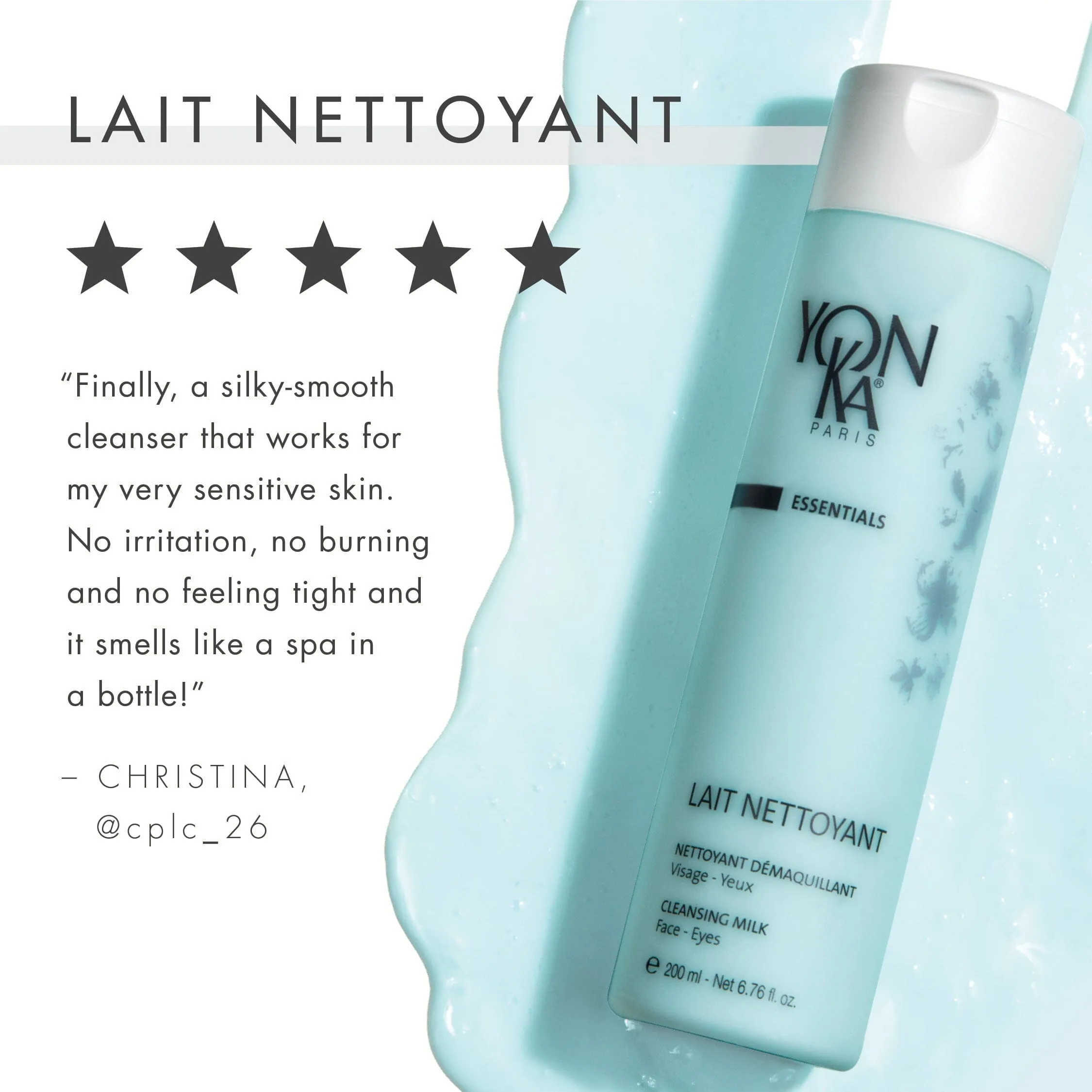 Yon-Ka Paris Lait Nettoyant Cleansing Milk